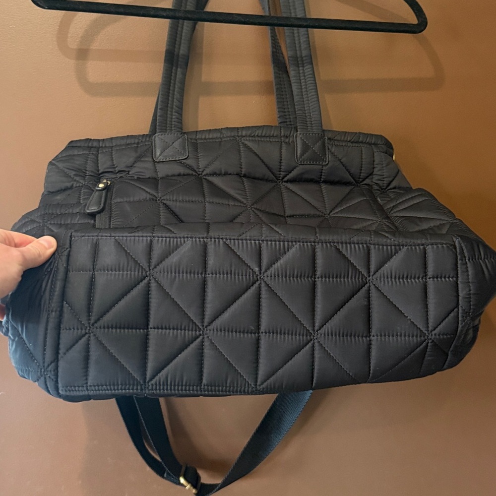 EUC TWELVElittle Black Quilted Bag - Picture 5 of 11